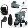 CYBEX Gazelle S Kinderwagen Sky Blue + Cloud T I-Size + Zubehör Bundle -Geschäft Für Babyprodukte cybex gazelle bundle 1002450892