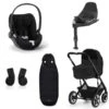 CYBEX Talos S LUX Kinderwagen Bundle Moon Black Gestell In Black -Geschäft Für Babyprodukte cybex talos bundle 1002450899