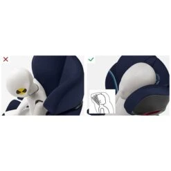 CYBEX Pallas S-Fix Kindersitz Navy Blue Gruppe 1,2,3 -Geschäft Für Babyprodukte cybex pallas s fix funktion kopfstuetze 2020 gr 19