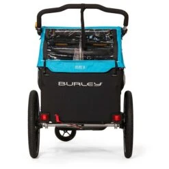 Burley D´Lite X Fahrradanhänger Aqua 2-Sitzer Mit Buggy-Funktion -Geschäft Für Babyprodukte dlite x rear webex