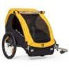 Burley Bee Fahrradanhänger Gelb 2-Sitzer 1 Burley Bee Fahrradanhänger Gelb 2-Sitzer -Geschäft Für Babyprodukte fahrrad kinder anhaenger burley bee yellow neu