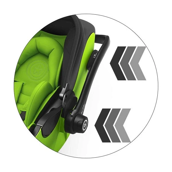 Kiddy Evoluna I-Size 2 Speed Black Gruppe 0+ Inkl. ISOFIX Base 6 Kiddy Evoluna I-Size 2 Speed Black Gruppe 0+ Inkl. ISOFIX Base – Bild 4