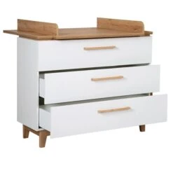 Roba Finn Wickelkommode Breit Weiß 3 Schubladen Zum Toppreis -Geschäft Für Babyprodukte finn 1731792 03 2