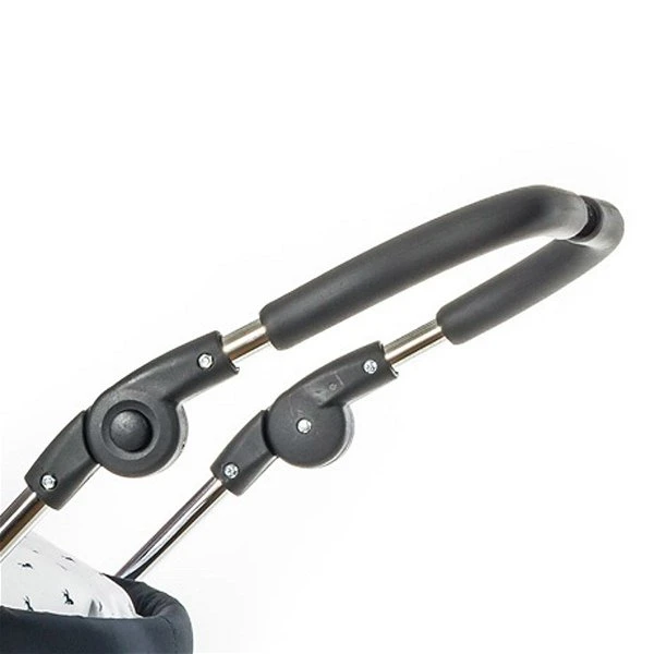 HESBA Condor Light Kinderwagen Außen 982 Innen 222 Black Edition - Räder Schwarz 30 Cm 7 HESBA Condor Light Kinderwagen Außen 982 Innen 222 Black Edition - Räder Schwarz 30 Cm – Bild 5