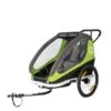 Hamax Traveller Fahrradanhänger Grün/Grau Inkl. Deichsel & Buggyrad -Geschäft Für Babyprodukte ham40050 bicyclearm 1