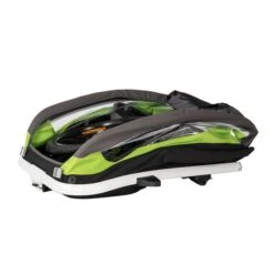 Hamax Traveller Fahrradanhänger Schwarz/Grau -Geschäft Für Babyprodukte ham40050 folded 2