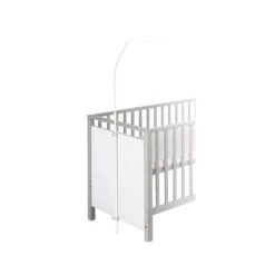 Schardt Pixie Grey Kombi-Kinderbett 70x140 Cm - Zum Aktionspreis -Geschäft Für Babyprodukte himmelstange weiss purebettsgr 53