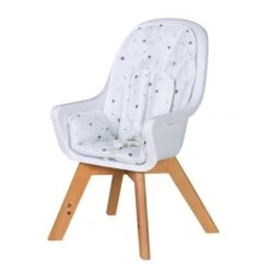 Schardt Holly Hochstuhl Fuß Buche Massiv Inkl. Sitzkissen Rosa -Geschäft Für Babyprodukte hochstuhl holly umgebaut zum kinderstuhl 2