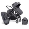 ICandy Orange Double Combo Dark Slate Marl Phantom Geschwisterkinderwagen | Inkl. Praktischem Zubehör -Geschäft Für Babyprodukte icandy orange dark slate double witb