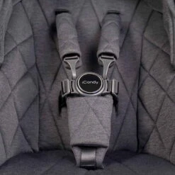 ICandy Orange Double Combo Light Slate Marl Geschwisterkinderwagen | Inkl. Praktischem Zubehör -Geschäft Für Babyprodukte icandy orange harness close up 5