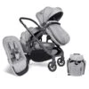 ICandy Orange Double Combo Light Slate Marl Geschwisterkinderwagen | Inkl. Praktischem Zubehör -Geschäft Für Babyprodukte icandy orange light slate double witb
