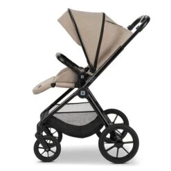 Moon Clicc Kombi-Kinderwagen Mud Melange Zubehör Bundle -Geschäft Für Babyprodukte k24 clicc 63980800 sportsitz mudmelange 801 7 left 1