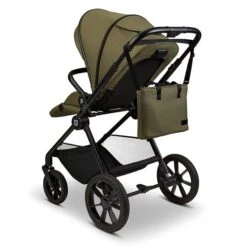 Moon Clicc Kombi-Kinderwagen Moss Green Melange Zubehör Bundle -Geschäft Für Babyprodukte k24 clicc 63980800 sportsitzmittasche mossgreenmelange 802 6 backleft 1