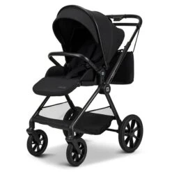 Moon Clicc Kombi-Kinderwagen Black Melange -Geschäft Für Babyprodukte k24 clicc 63980800 sportsitztasche blackmelange 800 8 frontleft