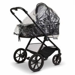 Moon Clicc Kombi-Kinderwagen Black Melange -Geschäft Für Babyprodukte k24 clicc 63980800 wanneregenverdeck blackmelange 800 4 backright