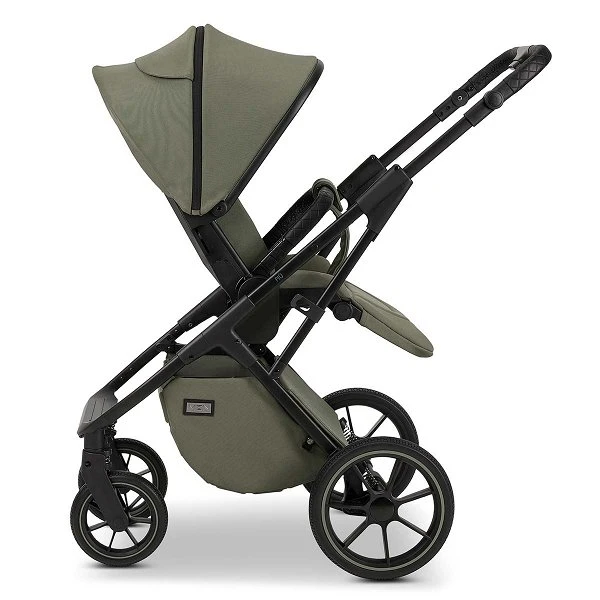 Moon Piú Kombi-Kinderwagen Moss Green/black Matt Zubehör Bundle 10 Moon Piú Kombi-Kinderwagen Moss Green/black Matt Zubehör Bundle – Bild 8