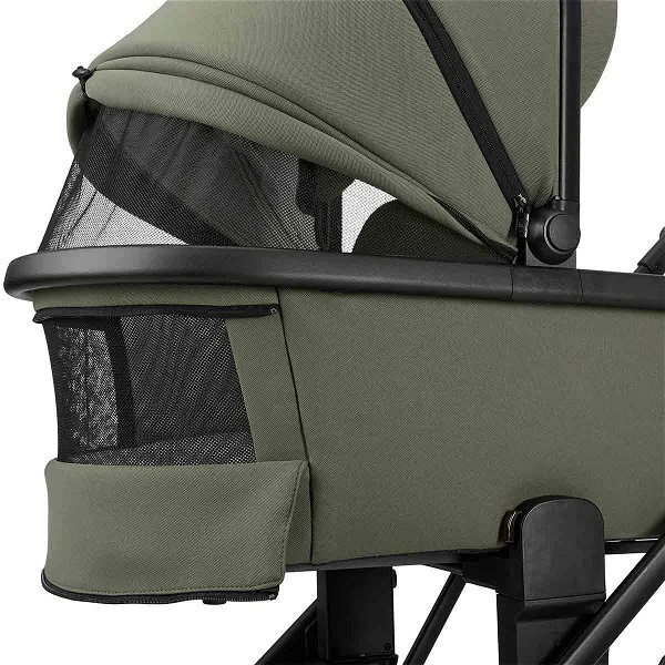 Moon Piú Kombi-Kinderwagen Moss Green/black Matt Zubehör Bundle 17 Moon Piú Kombi-Kinderwagen Moss Green/black Matt Zubehör Bundle – Bild 15