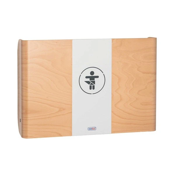 Timkid KAWAQ Wandwickeltisch Weiß / Buche Inklusive Wickelmatte | Horizontal Design 3 Timkid KAWAQ Wandwickeltisch Weiß / Buche Inklusive Wickelmatte | Horizontal Design