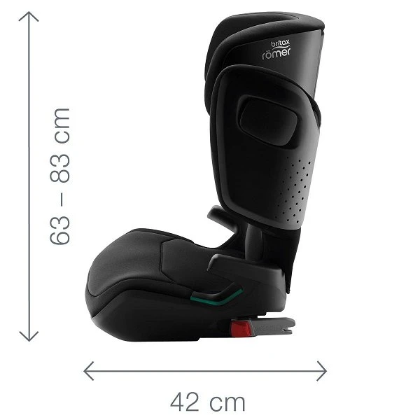 Britax Römer Kidfix M I-Size Burgundy Red Kindersitz Gruppe ECE R 129 / I-Size 9 Britax Römer Kidfix M I-Size Burgundy Red Kindersitz Gruppe ECE R 129 / I-Size – Bild 7