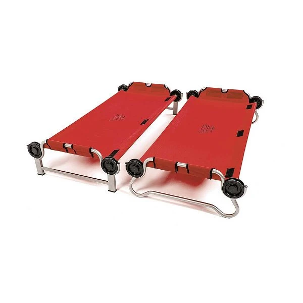 Kid-O-Bunk Campingbett Rot Mit Seitentaschen Etagenbett Von Disc-O-Bed 4 Kid-O-Bunk Campingbett Rot Mit Seitentaschen Etagenbett Von Disc-O-Bed – Bild 2