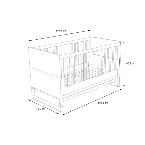 Nature Kid Paula Kinderbett 70 X 140 Cm Umbaubar Inklusive Umbauseiten Und Lattenrost 9 Nature Kid Paula Kinderbett 70 X 140 Cm Umbaubar Inklusive Umbauseiten Und Lattenrost – Bild 7