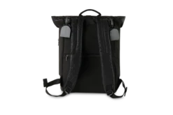 Moon Premium Rolltop Rucksack Black Mit Wickelauflage, Geldtasche & Befestigungssystem -Geschäft Für Babyprodukte moon k23 backpack black 0328