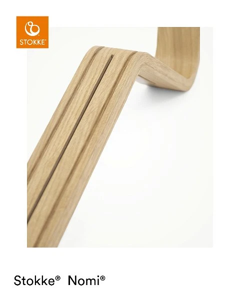 Stokke® Nomi® Stuhl Oak White 4 Stokke® Nomi® Stuhl Oak White – Bild 2
