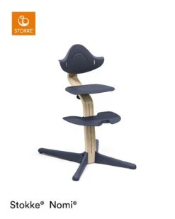 Stokke® Nomi® Stuhl Natural Navy -Geschäft Für Babyprodukte nomi natural navy junior 5426 rt