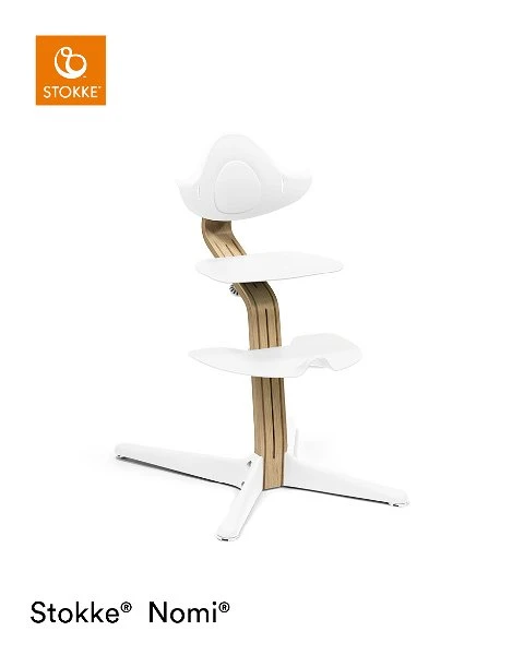 Stokke® Nomi® Stuhl Oak White 3 Stokke® Nomi® Stuhl Oak White
