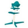 Nomi Hochstuhl Mit Mini Bügel Baby Set Weiß Lackiert/Ocean 1 Nomi Hochstuhl Mit Mini Bügel Baby Set Weiß Lackiert/Ocean -Geschäft Für Babyprodukte nomimini ocean white