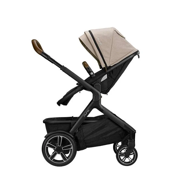Nuna DEMI Grow Kinderwagen Timber Inkl. Fußsack, Regenverdeck, Adapter, Einkaufskorb 9 Nuna DEMI Grow Kinderwagen Timber Inkl. Fußsack, Regenverdeck, Adapter, Einkaufskorb – Bild 7