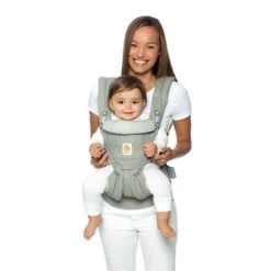 Ergobaby Omni 360 Cool Air Mesh Chambray Babytrage -Geschäft Für Babyprodukte omni 2 17