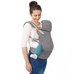 Kinderkraft Huggy Babytrage Grey Sichere, Ergonomische Position -Geschäft Für Babyprodukte packshot 3 1