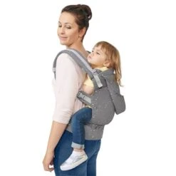 Kinderkraft Huggy Babytrage Grey Sichere, Ergonomische Position -Geschäft Für Babyprodukte packshot 9 1