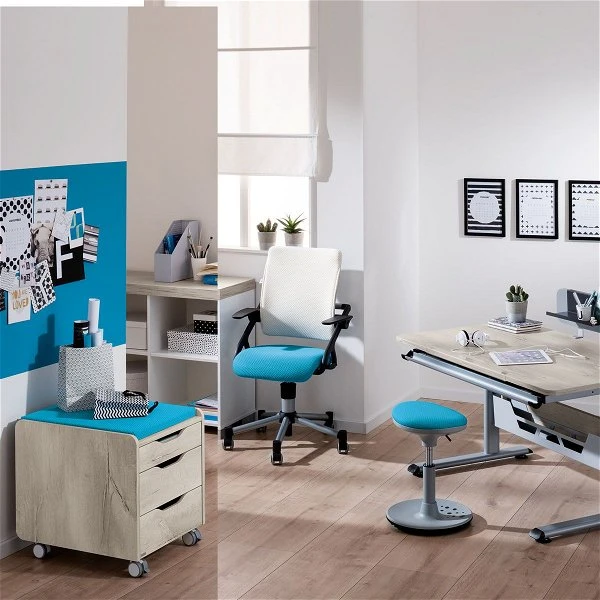 Paidi Rollcontainer 3S Eiche-Nautik Für Schreibtisch Diego - 3 Schubkästen 4 Paidi Rollcontainer 3S Eiche-Nautik Für Schreibtisch Diego - 3 Schubkästen – Bild 2