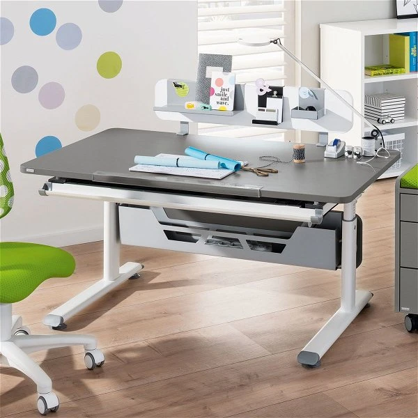 Paidi Diego 120 Schreibtisch Schiefergrau 120 X 70 Cm - Gestellfarbe Wählbar 3 Paidi Diego 120 Schreibtisch Schiefergrau 120 X 70 Cm - Gestellfarbe Wählbar