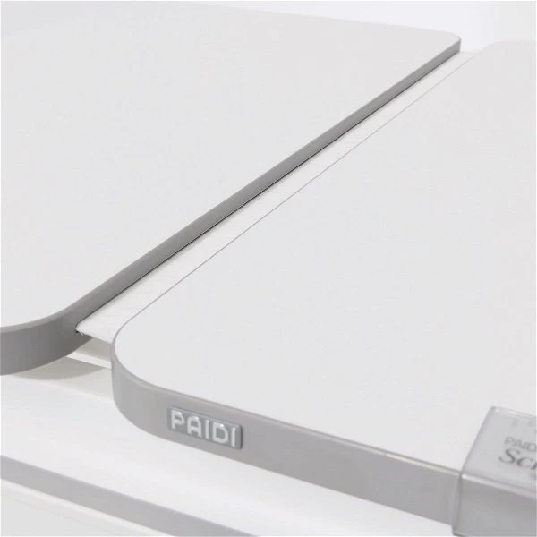 Paidi Diego 130 GT Schreibtisch Kreideweiß 130 X 70 Cm, Platte Geteilt - Gestellfarbe Wählbar 4 Paidi Diego 130 GT Schreibtisch Kreideweiß 130 X 70 Cm, Platte Geteilt - Gestellfarbe Wählbar – Bild 2