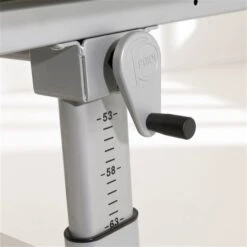 Paidi Marco 2 120 Schreibtisch Ahorn-Nachbildung 120 X 70 Cm - Gestellfarbe Silber -Geschäft Für Babyprodukte paidi marco2kurbel detail 6