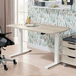 Paidi E-lion 1 Schreibtisch Eiche-Nautik-Nachbildung / Weiß 150 X 75 Cm -Geschäft Für Babyprodukte paidi e lion1 nautik unten 1