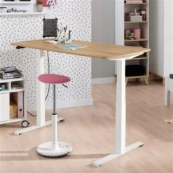 Paidi E-lion 1 Schreibtisch Eiche-Nebraska-Nachbildung / Weiß 130 X 75 Cm 7 Paidi E-lion 1 Schreibtisch Eiche-Nebraska-Nachbildung / Weiß 130 X 75 Cm -Geschäft Für Babyprodukte paidi e lion1 nebraska hoch