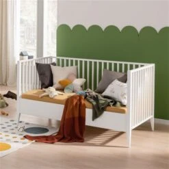 Paidi Felie Kinderbett Kreideweiß 70x140 Cm -Geschäft Für Babyprodukte paidi felie kindersofa 1583