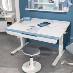 Paidi Teenio 120 Schreibtisch Kreideweiß/Hellblau 120 X 75 Cm 7 Paidi Teenio 120 Schreibtisch Kreideweiß/Hellblau 120 X 75 Cm -Geschäft Für Babyprodukte paidi teenio hellblau 147 782 3