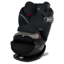 CYBEX Pallas S-Fix Kindersitz Deep Black Gruppe 1,2,3