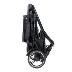 Phil&teds Dot Buggy Inklusive Sitzauflage Apple -Geschäft Für Babyprodukte phil teds dot buggy charcoal folded side view 8