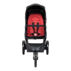 Phil&teds Sport Buggy Inklusive Sitzauflage Chili -Geschäft Für Babyprodukte phil teds sport buggy in chili red front view 1