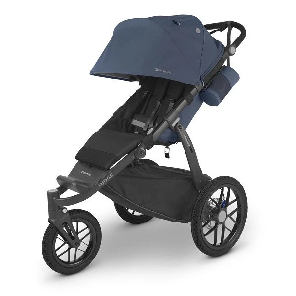 UPPAbaby Ridge Sportwagen REGGIE Blaugrau Karbonrahmen 3 UPPAbaby Ridge Sportwagen REGGIE Blaugrau Karbonrahmen