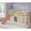 Relita TOBY Spielbett Buche Massiv Natur Mit Rutsche - Frachtfrei -Geschäft Für Babyprodukte relita toby natur indianer gr 1