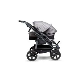 Tfk Trio Kombi Kinderwagen Grau Drillingswagen Mit Luftkammerreifen -Geschäft Für Babyprodukte rs1121 t t1 ke 315 2 scr gr