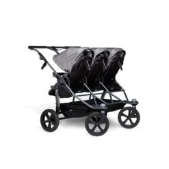 Tfk Trio Kombi Kinderwagen Grau Drillingswagen Mit Luftkammerreifen -Geschäft Für Babyprodukte rs1129 t t1 ke 315 10 scr gr