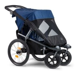 Tfk Velo 2 Fahrradanhänger Marine-schwarz | Mit Deichsel Und Kupplung -Geschäft Für Babyprodukte rs1403 t v2 s 334 moskitonetz scr